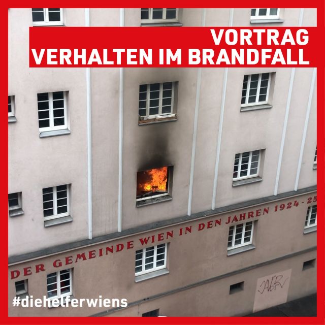 Vortrag_Verhalten_im_Brandfall © Die Helfer Wiens